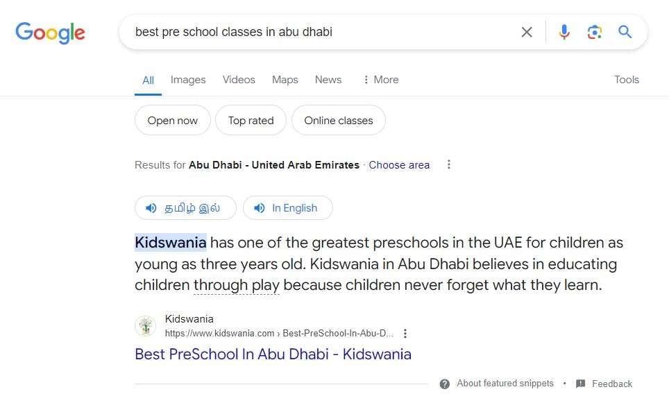 SEO abu dhabi